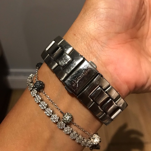 BCBG stainless steel with crystals watch - Picture 5 of 5